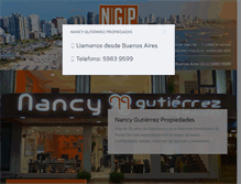 Tablet Screenshot of nancy.com.uy